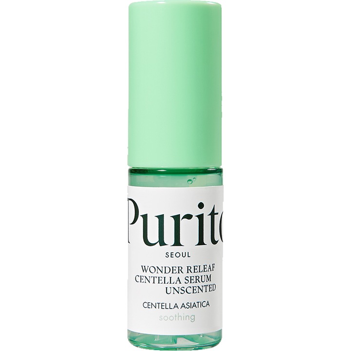 Ser de fata Purito Centella Unscented Serum fara parfum Mini 15 ml