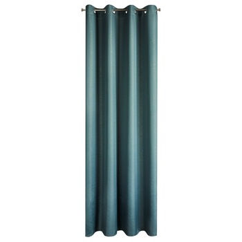 Perdea decorativa cu inele metalice, KIRA 140x250 cm, Eurofirany, Albastru Perdea decorativa cu inele metalice, KIRA 140x250 cm, Eurofirany, Albastru