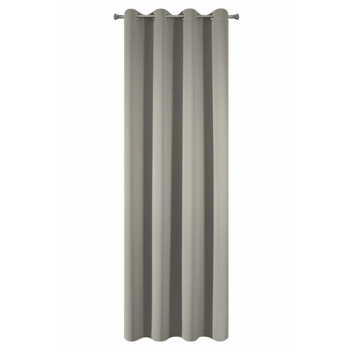 Parisa sötétítő függöny Cappuccino barna 135x250 cm
