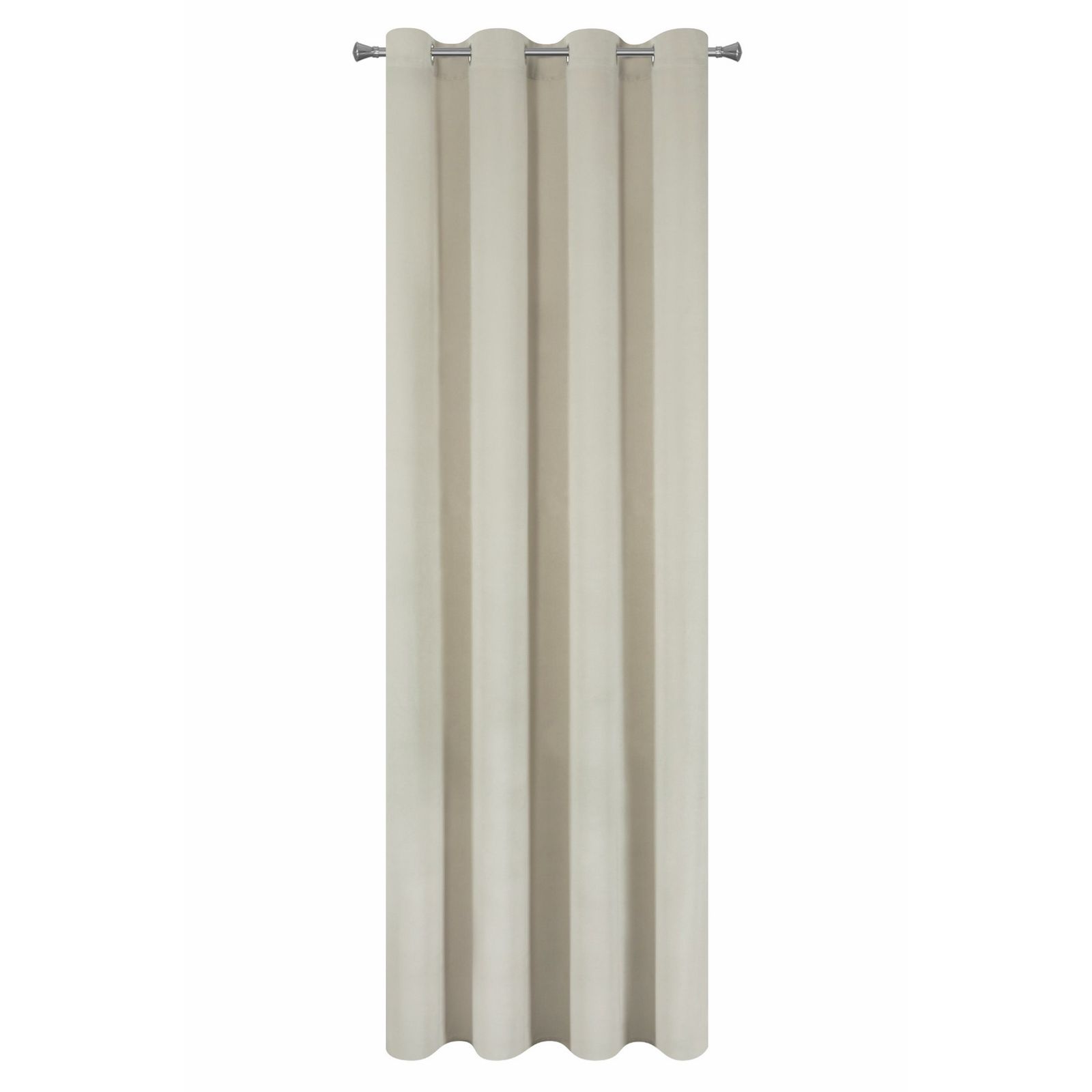 Perdea decorativa cu inele metalice, TYCJAN 140x250 cm, Eurofirany, Bej