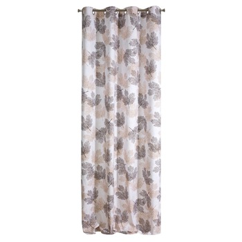 Perdea decorativa cu inele metalice, LATICA 140x250 cm, Eurofirany, Ecru Perdea decorativa cu inele metalice, LATICA 140x250 cm, Eurofirany, Ecru