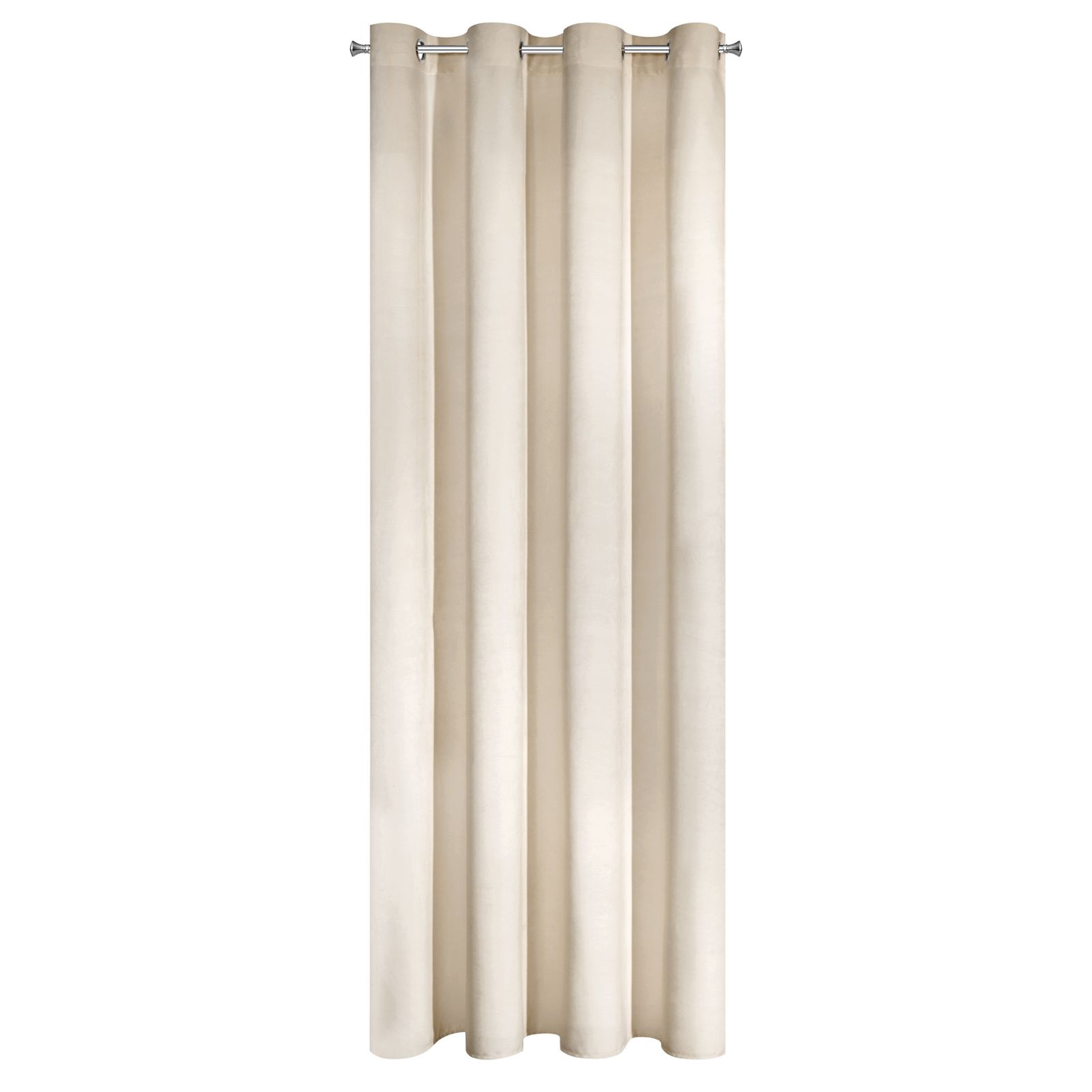 Perdea decorativa cu inele metalice, VILLA 140x250 cm, Eurofirany, Bej deschis