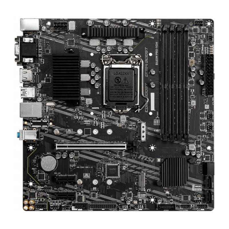 Placa de baza MSI B460M PRO-VDH WIFI, Socket 1200