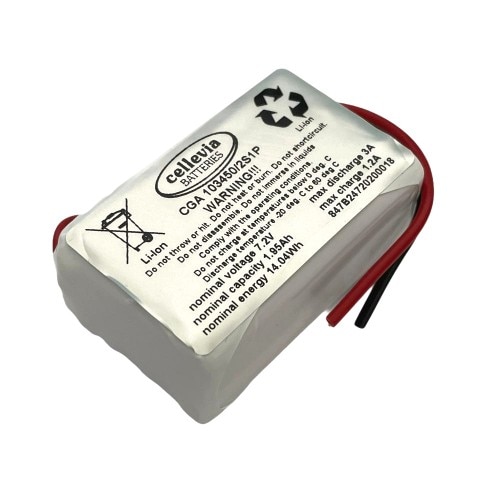 Акумулатор 103450, 7.4V, 1850mAh, Li-Ion, CELLEVIA BATTERIES, CGA103450 ...