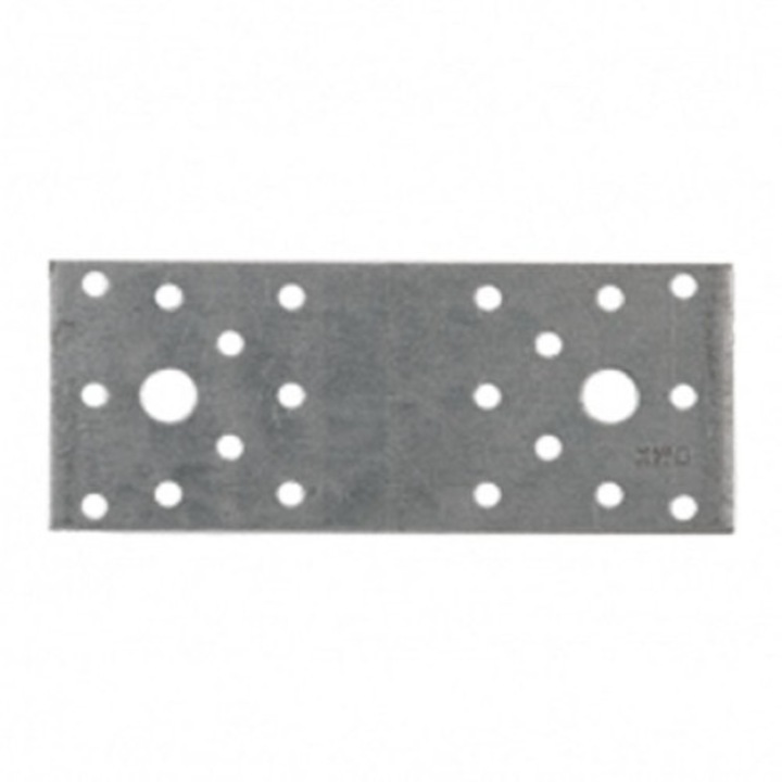 Összekötő lemez II. 140 x 55 / 2,5 mm horganyzott