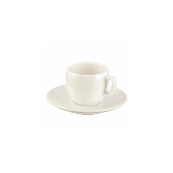 Tescoma Crema porcelán presszó csésze aljjal 80 ml - 387120