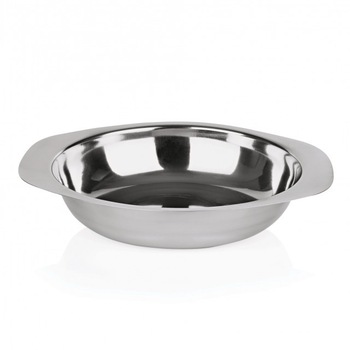 Bol din inox cu manere, 3.5 litri Bol din inox cu manere, 3.5 litri