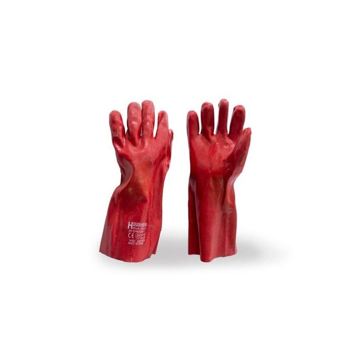 Hosszú piros gumikesztyű, 35cm, Little Farmer, GF-0383