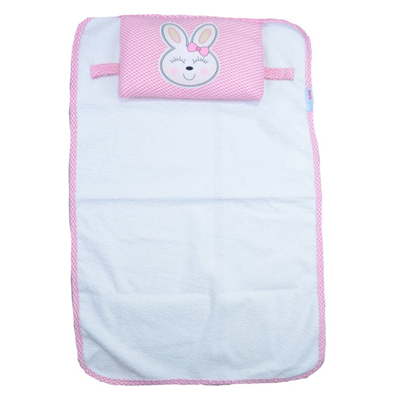 Pled impermeabil 38 x 60 cm Mini Junior M-102, Alb