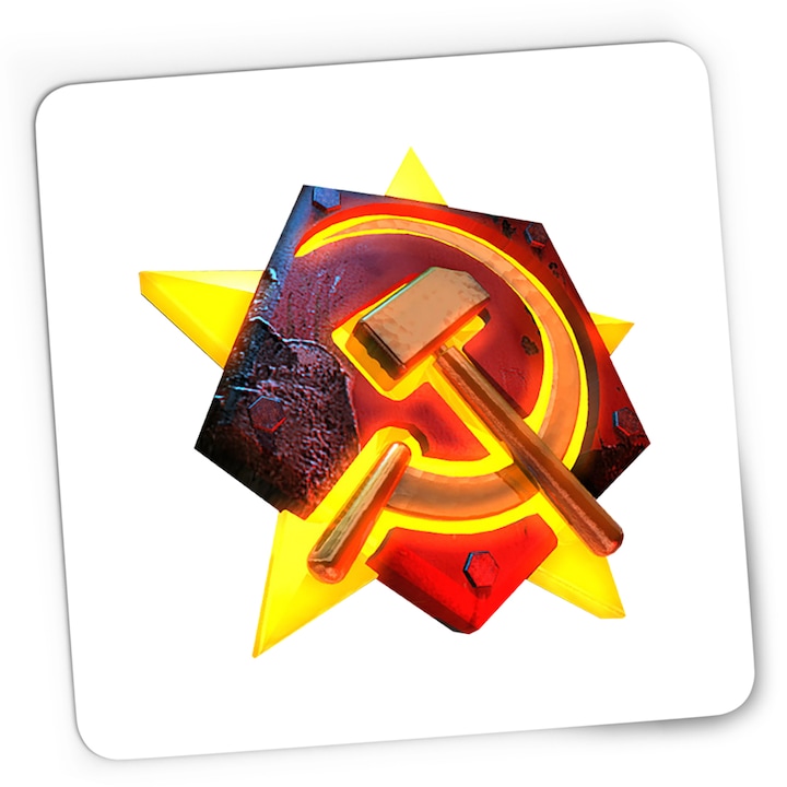 Mousepad Gaming Command Conquer Red Alert 2 Video Game, 21x19 cm