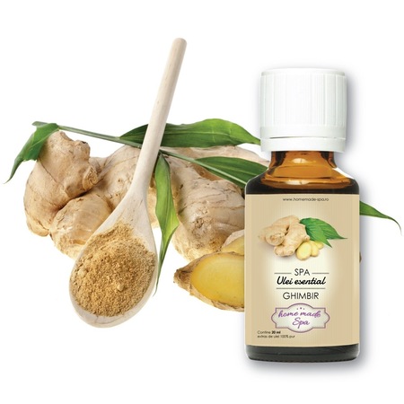 Ulei Esential De Ghimbir Zingiber Officinale 20 Ml Homemade Spa Emag Ro