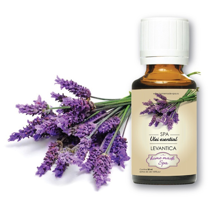 Ulei Esential de Lavanda 100% Natural – 20 ml – Homemade Spa