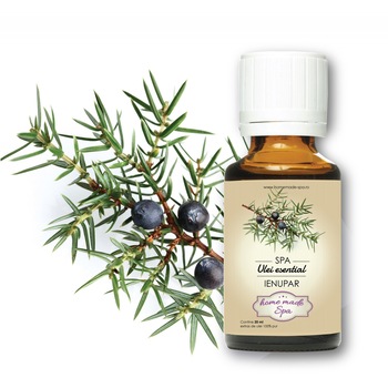 Ulei esential de Ienupar (Juniperus Communis) 10 ml, Homemade Spa® Ulei esential de Ienupar (Juniperus Communis) 10 ml, Homemade Spa®