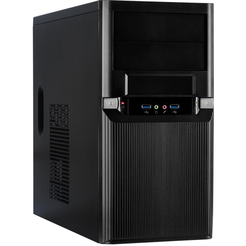 Carcasa Inter-Tech TM-515, MiniTower, fara sursa, Negru