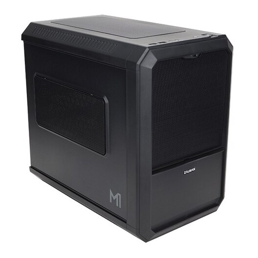 Carcasa Zalman M1, MiniTower, fara sursa, Negru