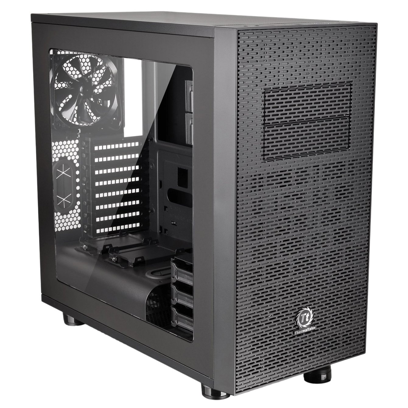 Carcasa Thermaltake Core X31, MiddleTower, fara sursa, Negru