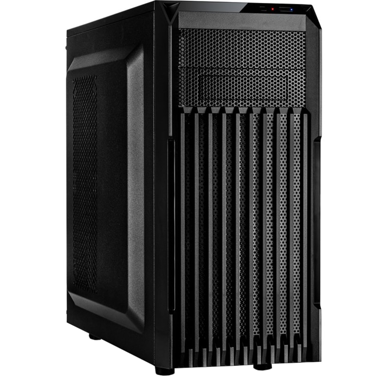 Carcasa Inter-Tech PCD-01, MiddleTower, fara sursa, Negru