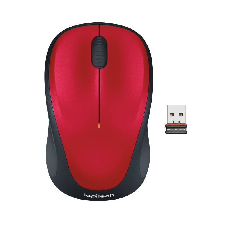 Mouse Logitech M235 Wireless, Rosu