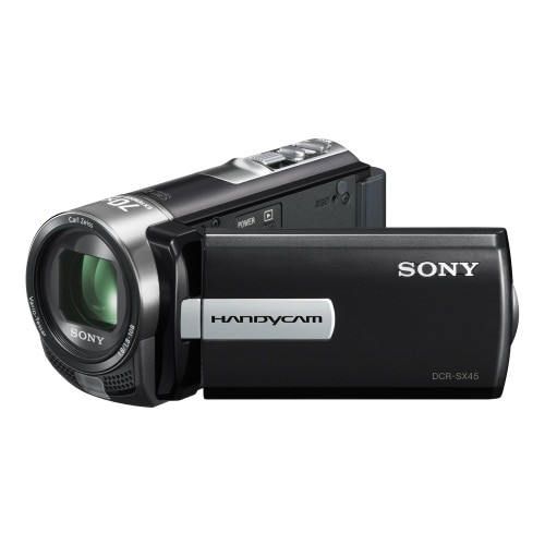 Camera video Sony DCR-SX45, Touchscreen, Black - eMAG.ro