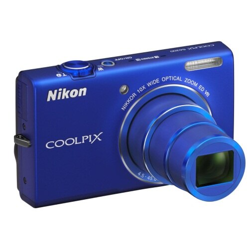 Aparat foto digital Nikon Coolpix S6200, 16MP, Albastru - eMAG.ro