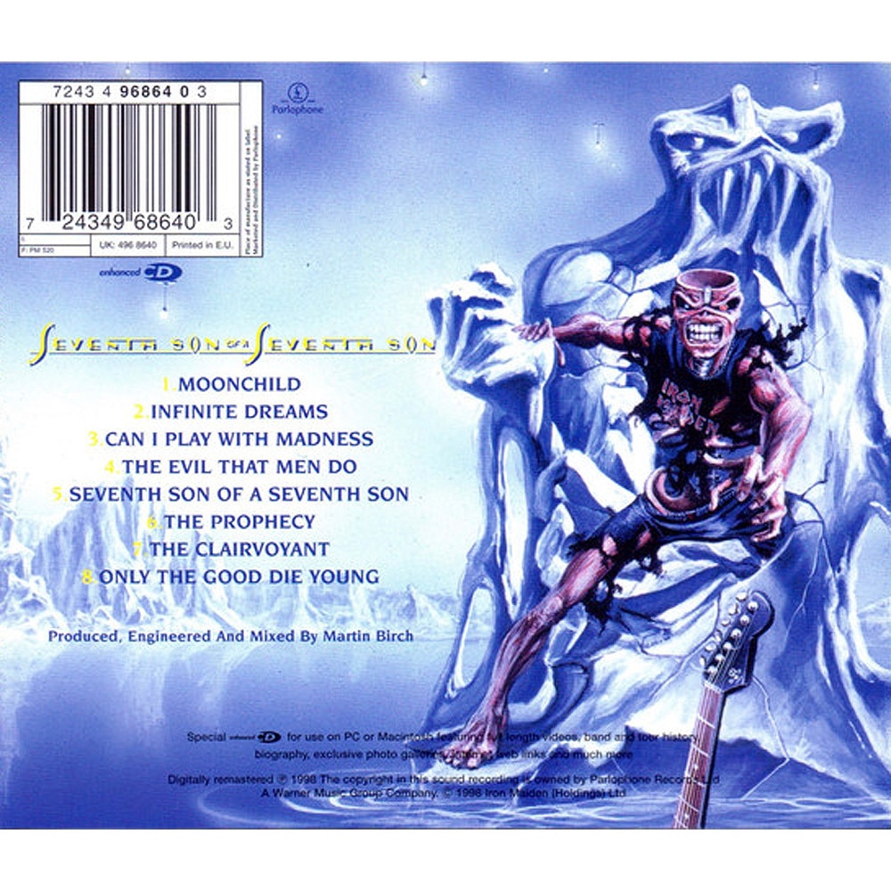 Iron Maiden - Seventh Son Of A Seventh Son - CD - eMAG.ro