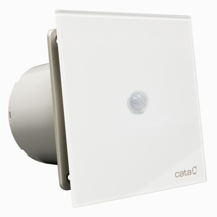 Cata E-100 PIR szellőztető ventilátor - 100 mm-es átmérő, 1 seb. fokozat, 115 m3/h, 8 W, 31 dB(A), fehér