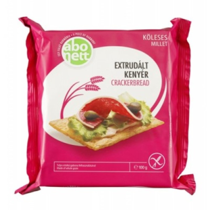 Abonett extrudált kenyér köleses gluténmentes 100 g