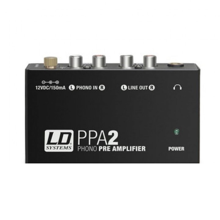 LD Systems PPA 2 Phono előerősítő lemezjátszóhoz