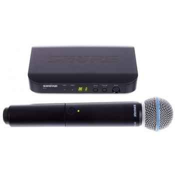 Microfon Vocal fara fir Shure BLX24/BETA58 Microfon Vocal fara fir Shure BLX24/BETA58