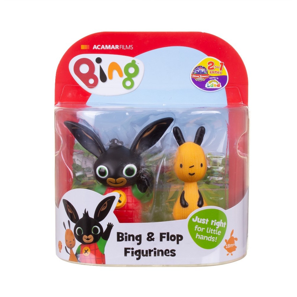Set 2 figurine Bing si prietenii - Bing si Flop, inaltime 7 cm
