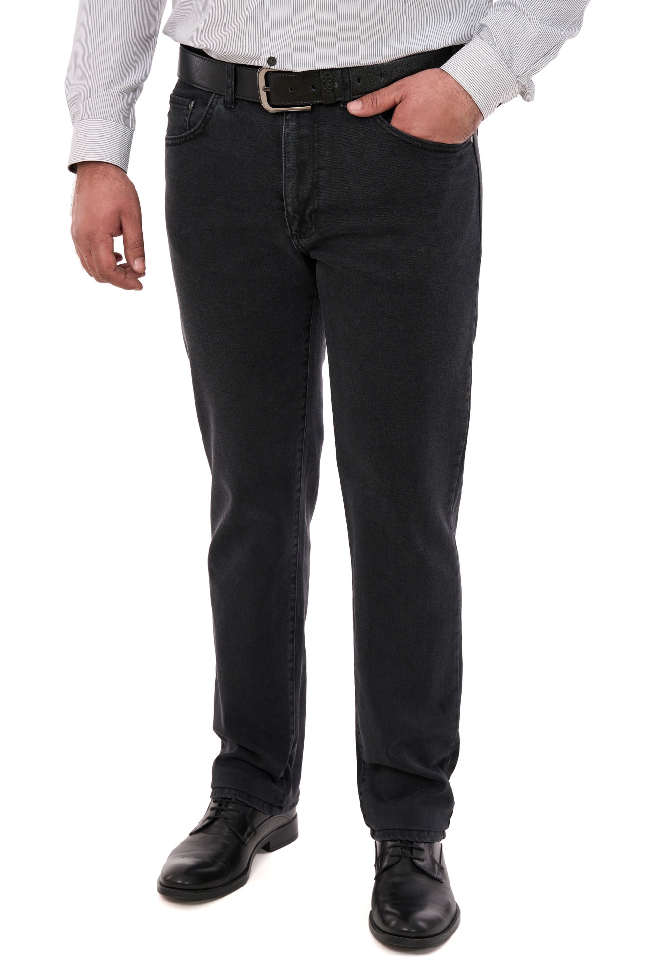 Blugi clasici, Forza stretch, Gri inchis