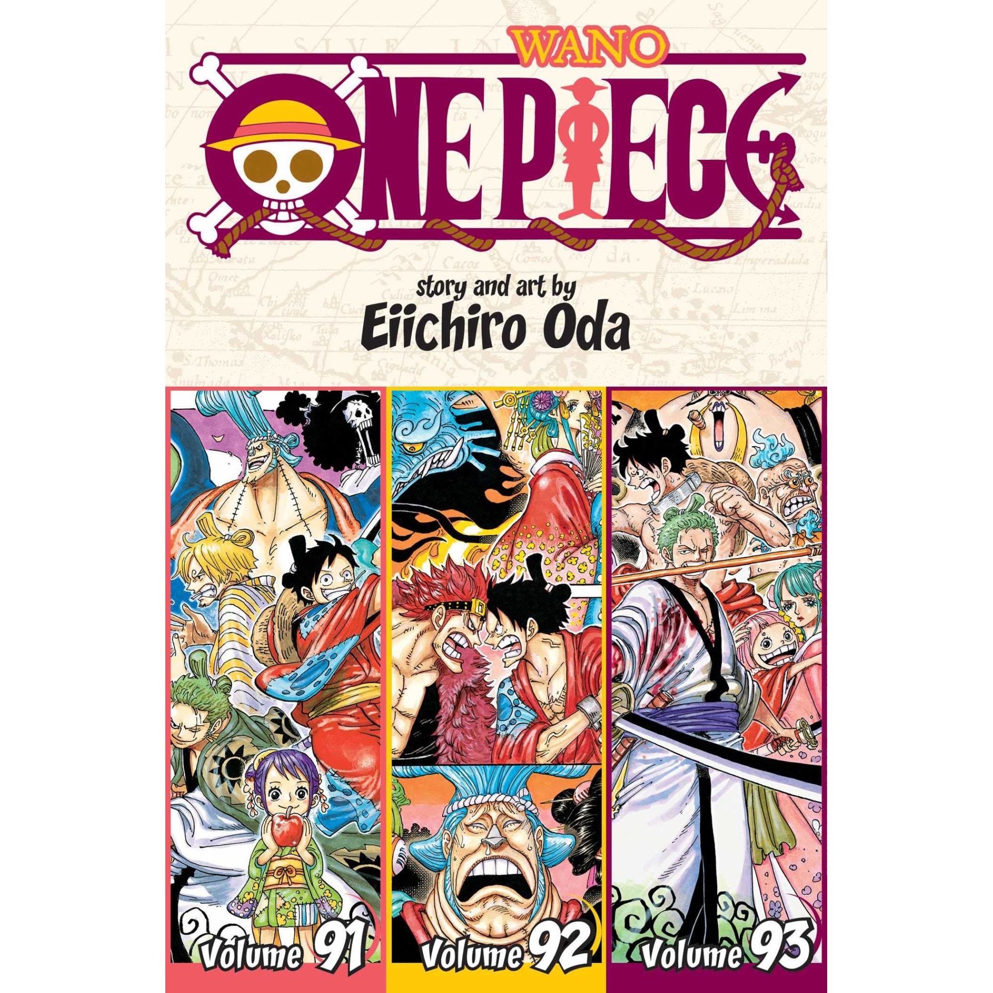 One piece manga 3 buy in 1, 1-8