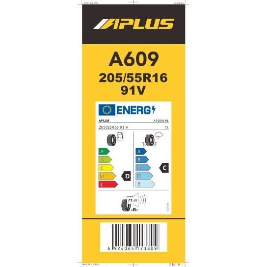 Anvelopa de Vara Aplus A609 205/55R16 91V