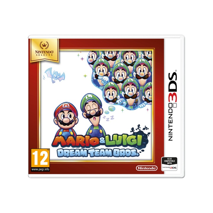 Игра Mario Luigi Dreamteam Bros Nintendo 3DS