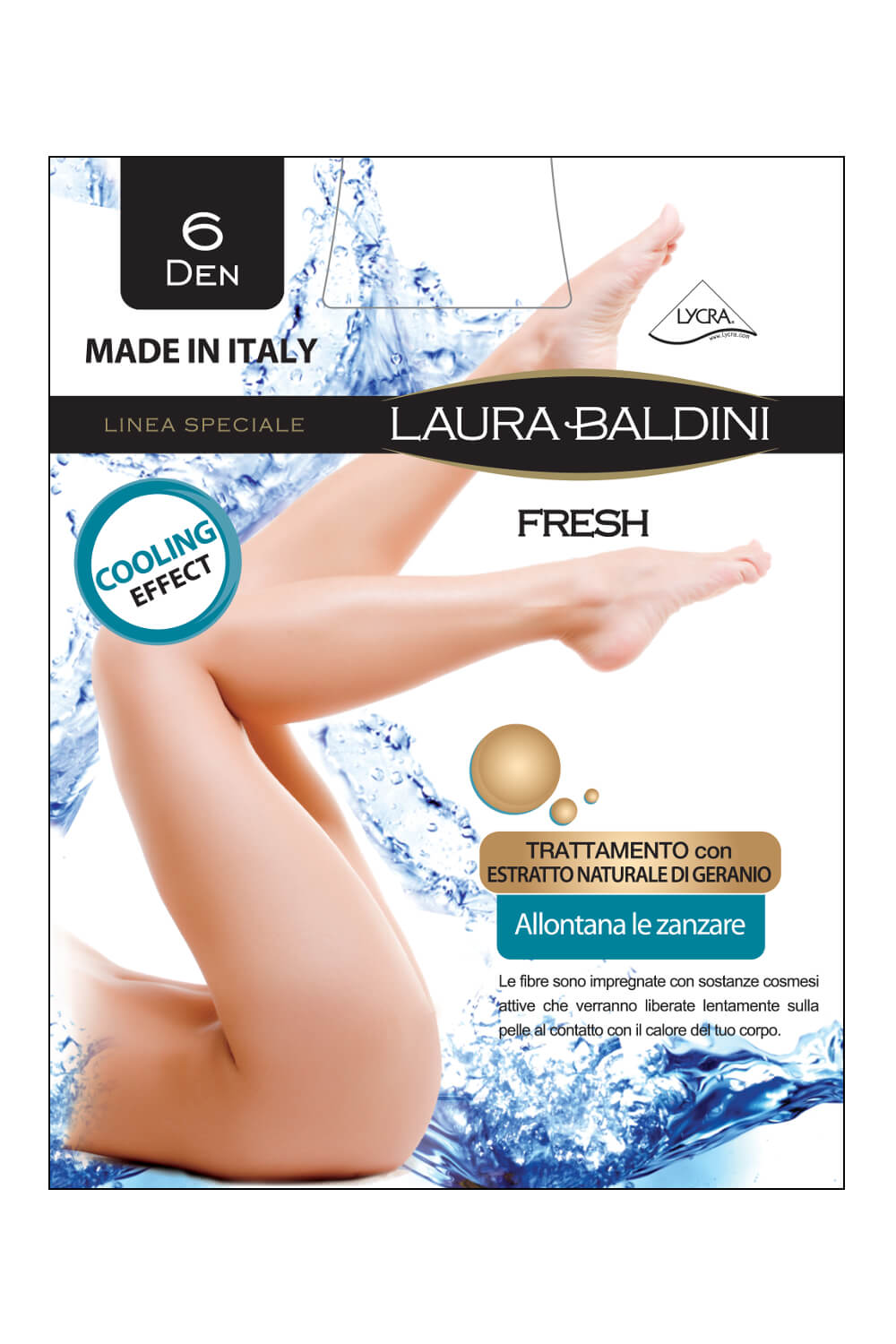 Colant Fresh 6 Den, Laura Baldini, nero