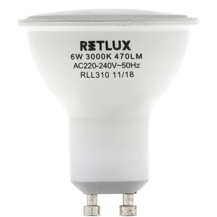 RLL 310 GU10 izzó 3STM 6W WW