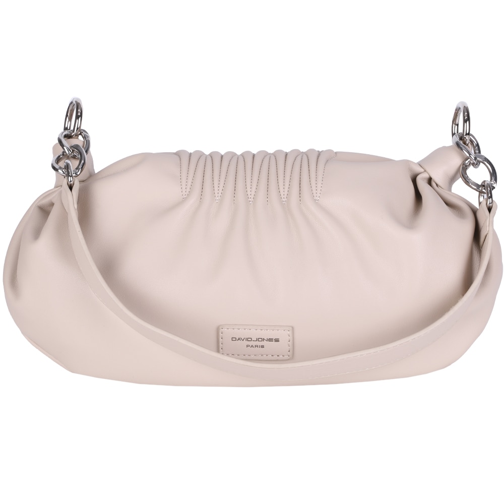 Geanta pentru dama, crossbody cu incretituri, AB-CM6086-LGY Gri deschis