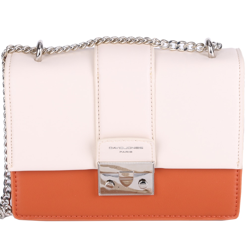 Geanta crossbody, cu maner lant, 2 culori AB-CM6092-BN Maro