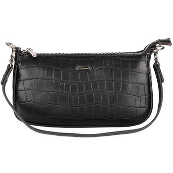 Geanta mica de umar/crossbody, efect piele de sarpe AB-CM6016-BK Negru Geanta mica de umar/crossbody, efect piele de sarpe AB-CM6016-BK Negru