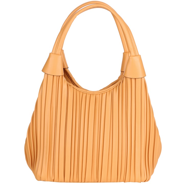 ROCS válltáska, hajtogatott modell, öko bőr, AB-3266-2CL, barna