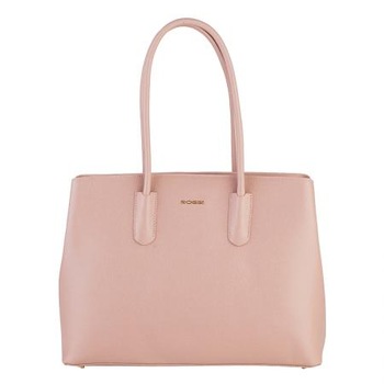 Geanta din piele naturala, Rossi, RSS84303, 36x26x13cm, Pudra Roz Geanta din piele naturala, Rossi, RSS84303, 36x26x13cm, Pudra Roz