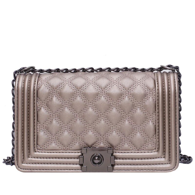 Geanta Dama Antonia Bronz Cu Curea De Lant