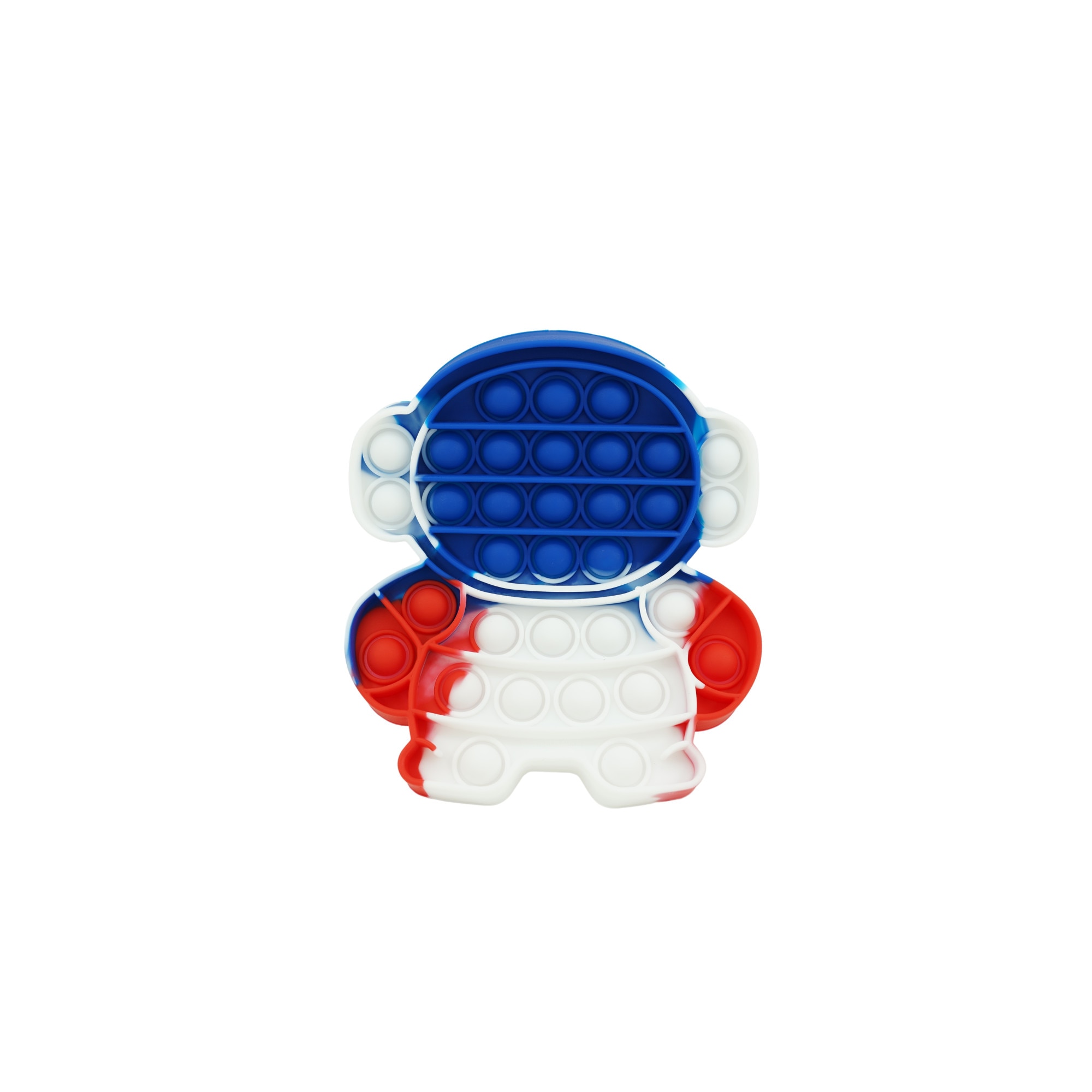 Jucarie antistres din silicon Flippy, Pop it Now and Flip It ,Astronaut ,Multicolor