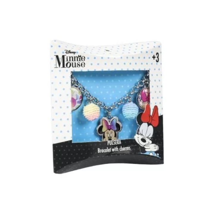 Charm karkötő lányoknak, Disney Minnie Mouse