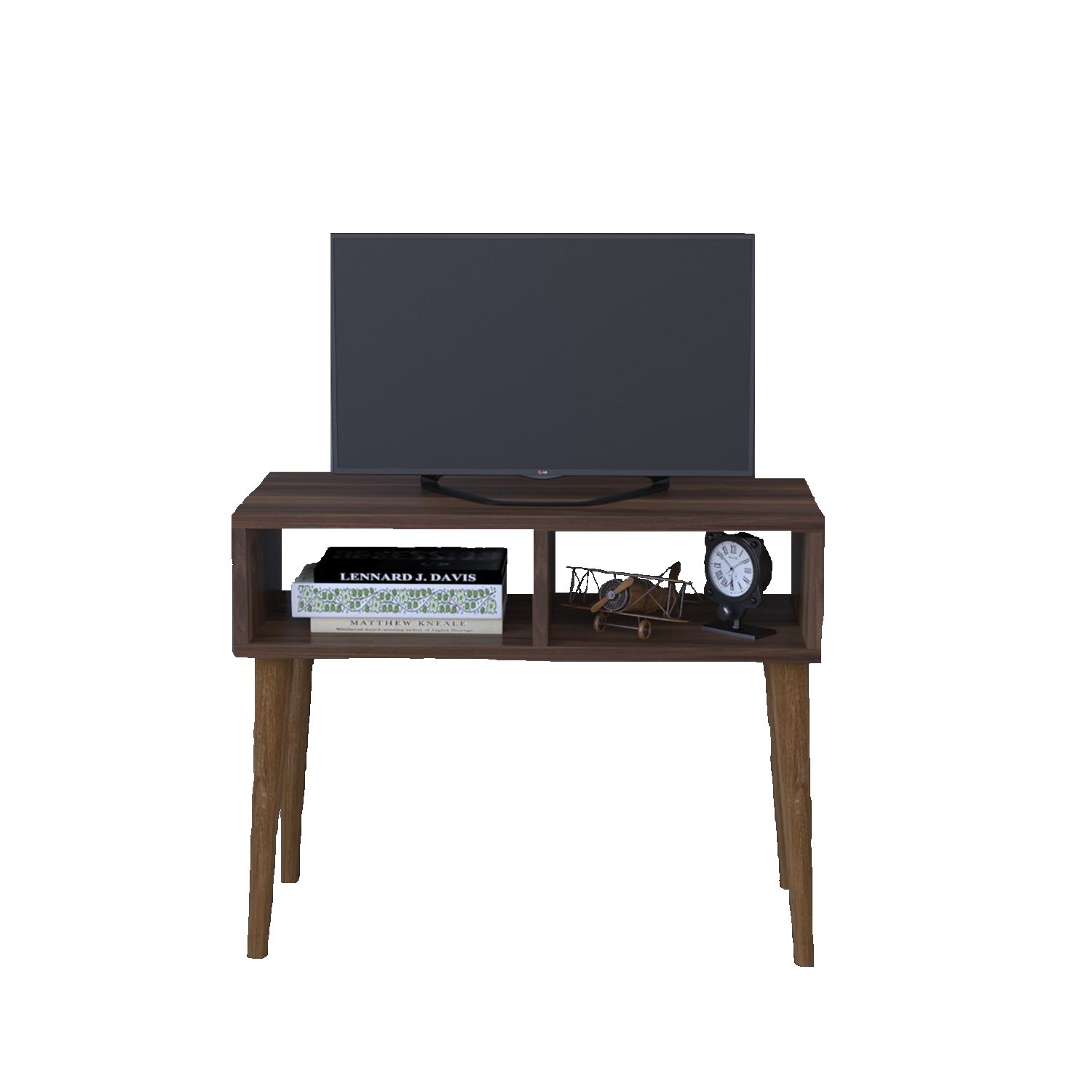 Comoda TV retro Montania, 72x30x60 cm, maro