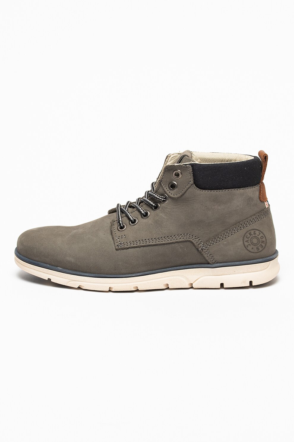 Jack&Jones, Ghete de piele nabuc Tubar, Grej