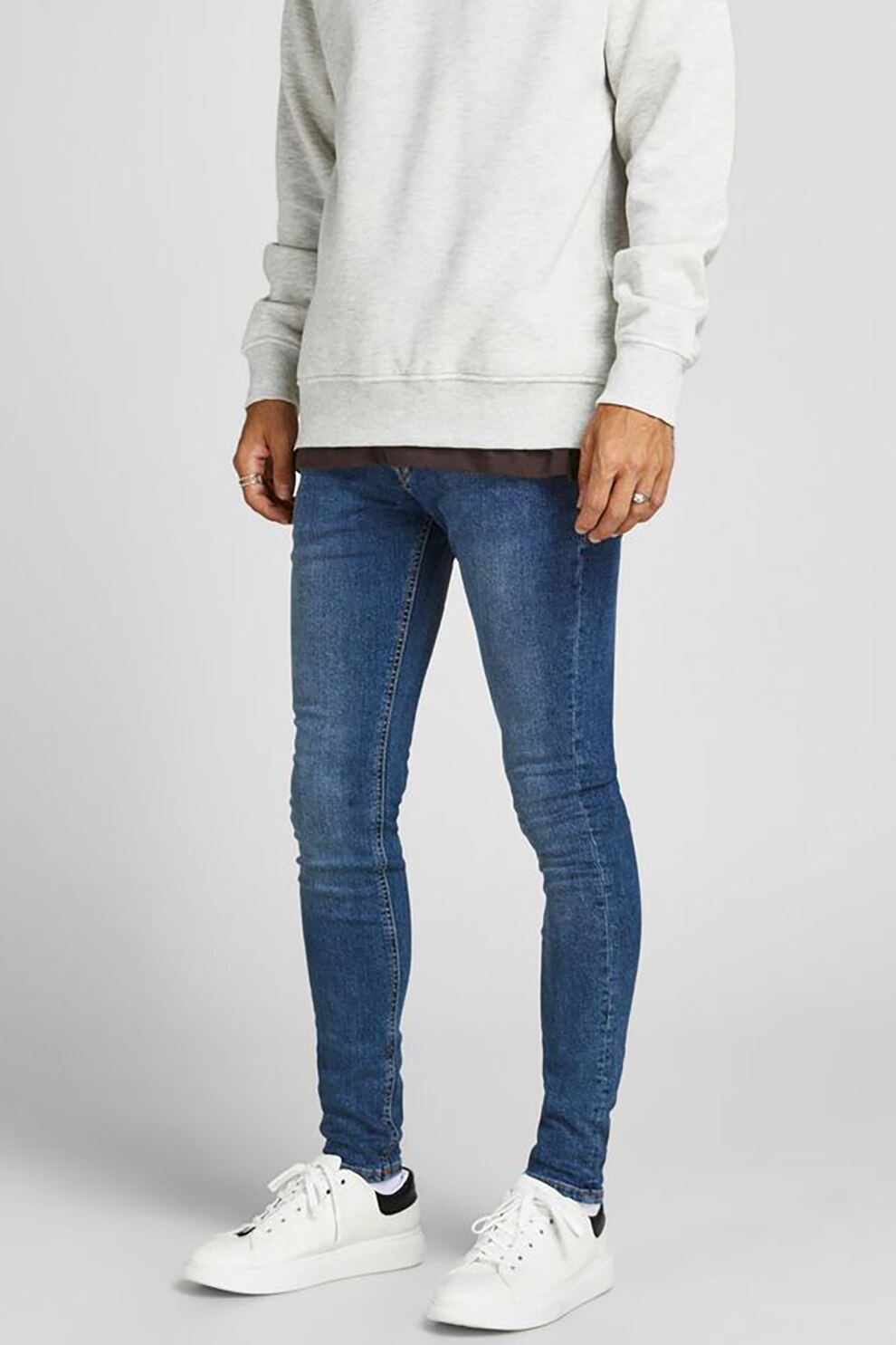 Jack&Jones, Blugi skinny Tom, Albastru