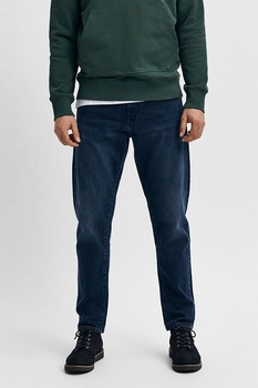 Selected Homme, Blugi slim fit elastici 4072, Bleumarin Selected Homme, Blugi slim fit elastici 4072, Bleumarin