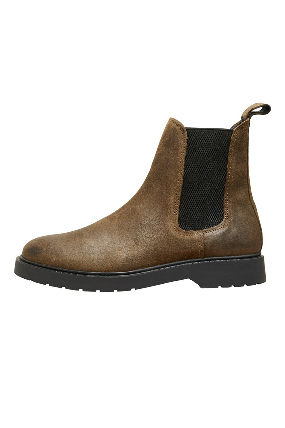 Selected Homme, Ghete Chelsea de piele intoarsa, Maro