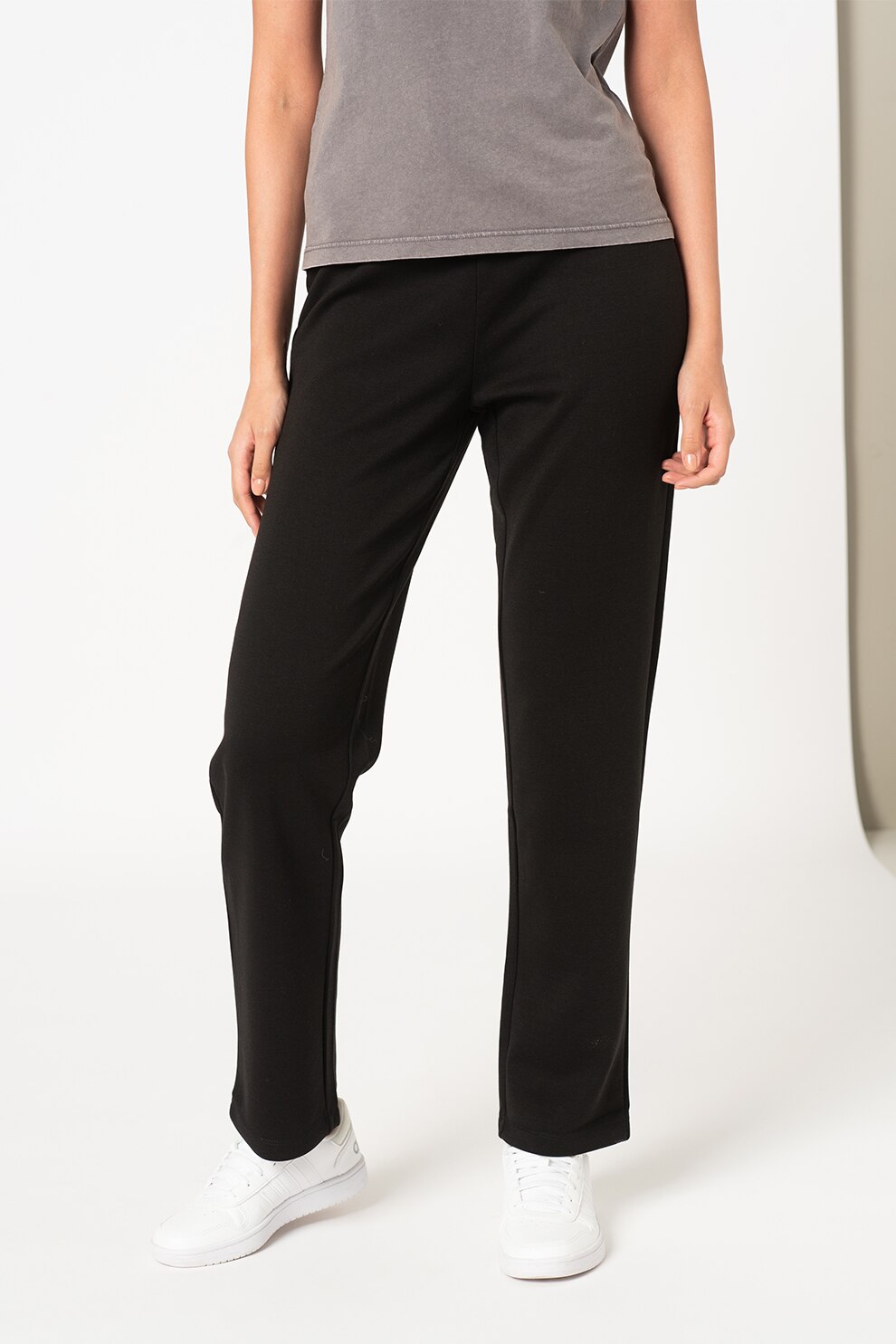 JdY, Pantaloni sport drepti Elver, Negru